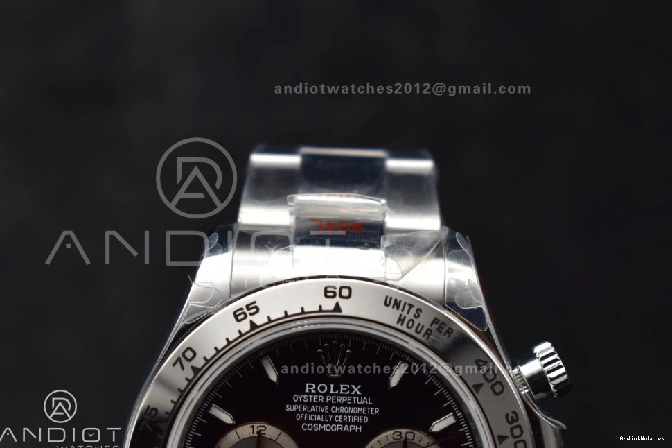 Best 794 Daytona SS SH4131 on Dial Silver 126509 V Bracelet QF Edition 1:1 Black Classic 0803
